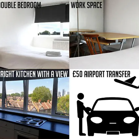 Elephant & Castle - Zone 2 - Private Rooms - Shared Bathroom London Exterior photo
