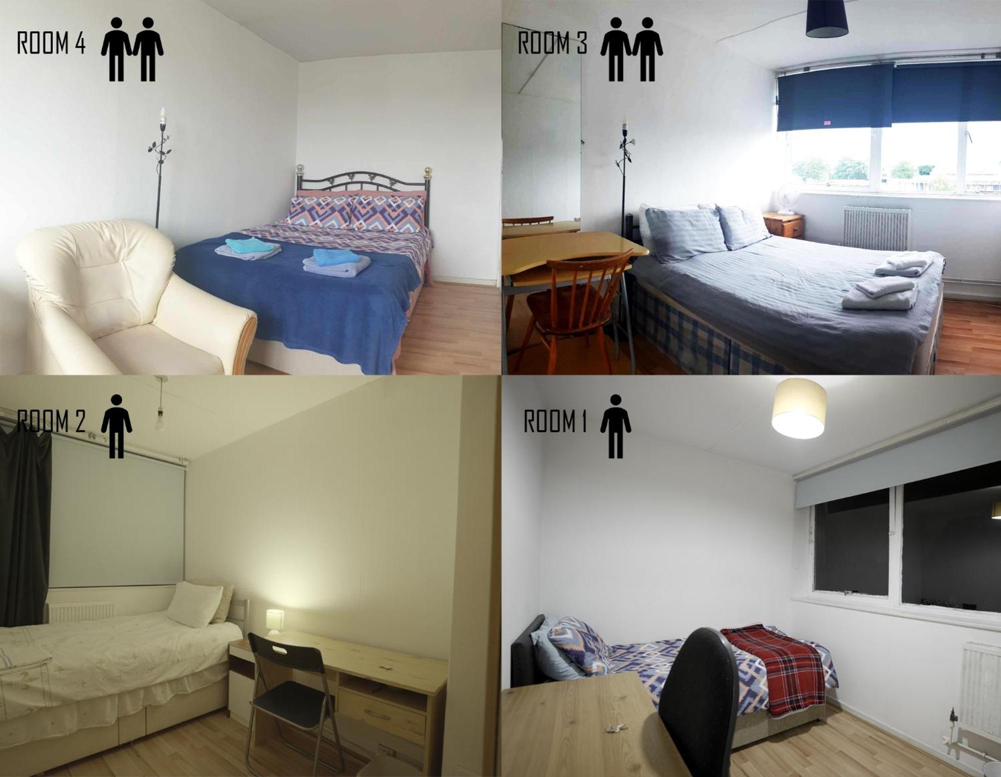 Elephant & Castle - Zone 2 - Private - Shared Bathroom Londra